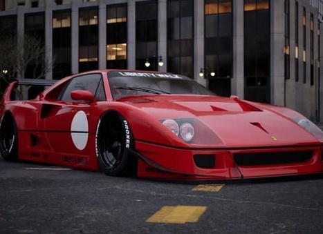 Liberty Walk создает самый милый Ferrari F40