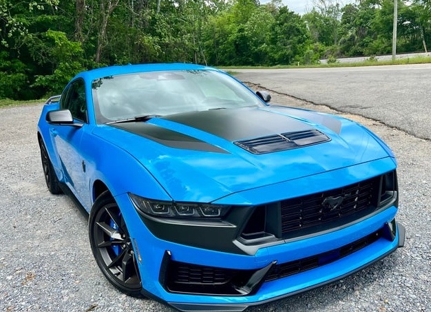 Двухцветный дрэговый Mustang!